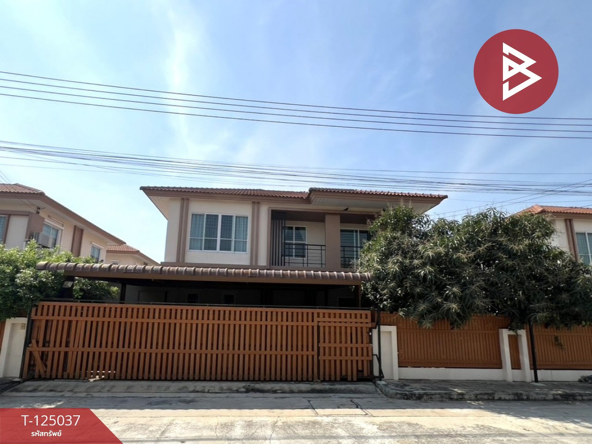 ขายบ้านมหาชัย สมุทรสาคร : ขายบ้านเดี่ยว หมู่บ้านไอลีฟ พาร์ค2 พระราม2 กม.14 (I Leaf Park2 Rama2 Km.14) พันท้ายนรสิงห์ สมุทรสาคร