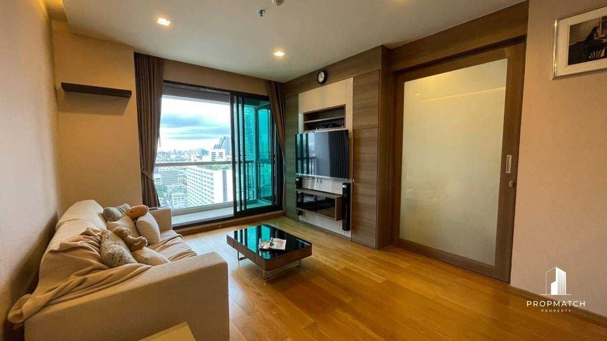 ให้เช่าคอนโดสาทร นราธิวาส : ✨Flash Deal ✨The Address Sathorn( 1Bed 1Bath 56SQM.) แต่งครบพร้อมอยู่ !! เพียง 35,000บาทต่อเดือน Tel.0981315848 @propmatch