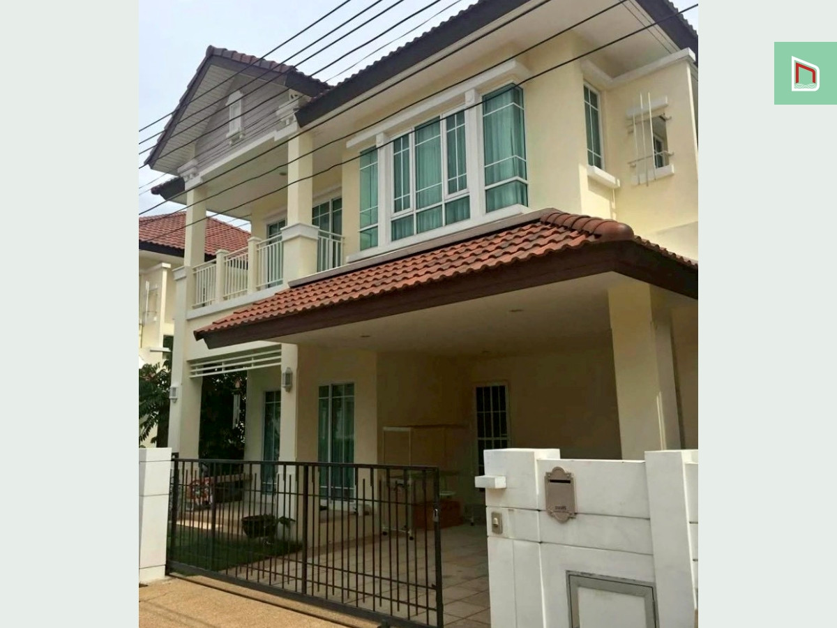 For SaleHouseNonthaburi, Bang Yai, Bangbuathong : Single house Thanasiri Ratchaphruek - Thanamnon Bang Krang, 42.20 sq m, 3 bedrooms, 3 bathrooms, 5.5 million, ready to move in, quiet, convenient travel.