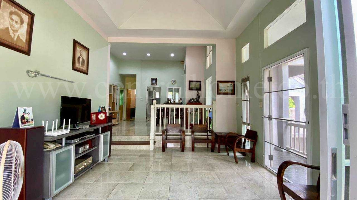 Single-storey detached house, Baan Suan Duangphon, Bang Kruai, ready to move in, corner unit. Loading...