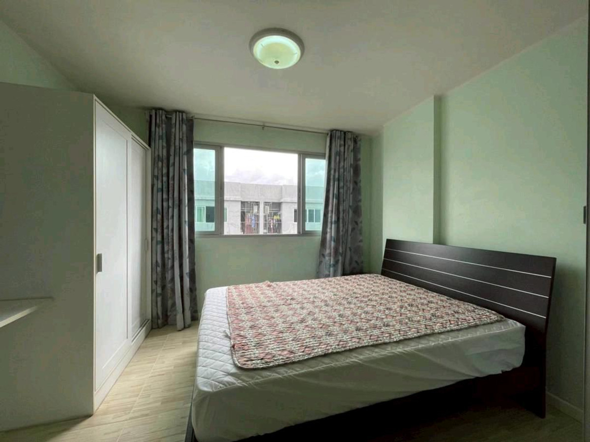 📣For rent D Condo Ramintra🏢 near MRT Mayalap🚆 corner room with furniture and electrical appliances ready to move in ✅️ Price 7,000/month ‼️ Loading...