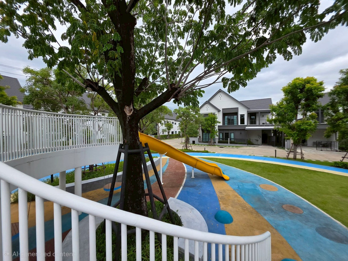 💎 House for rent, Centro Bangna - in front of a large garden, fully decorated, luxurious, ready to move in, 4 bedrooms, 5 bathrooms, corner, in front of the garden, no house opposite. You can see a view of the garden from almost every room! Just 1 km. fro Loading...