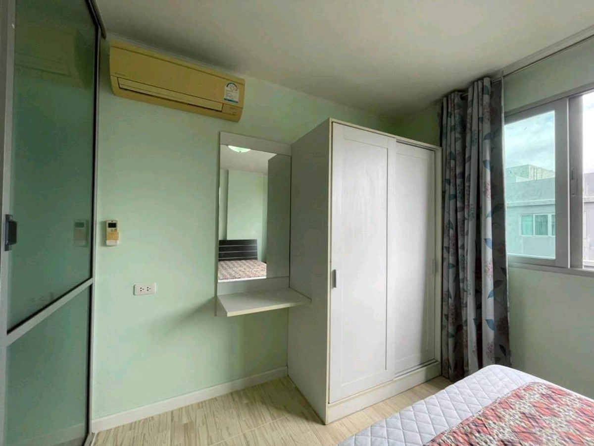 📣For rent D Condo Ramintra🏢 near MRT Mayalap🚆 corner room with furniture and electrical appliances ready to move in ✅️ Price 7,000/month ‼️ Loading...