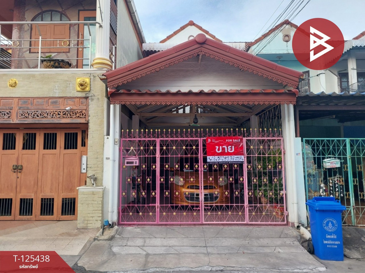 For SaleTownhomeSamut Prakan,Samrong : Townhouse for sale Fueang Fa Villa 2 Village, Thepharak, Samut Prakan, ready to move in.