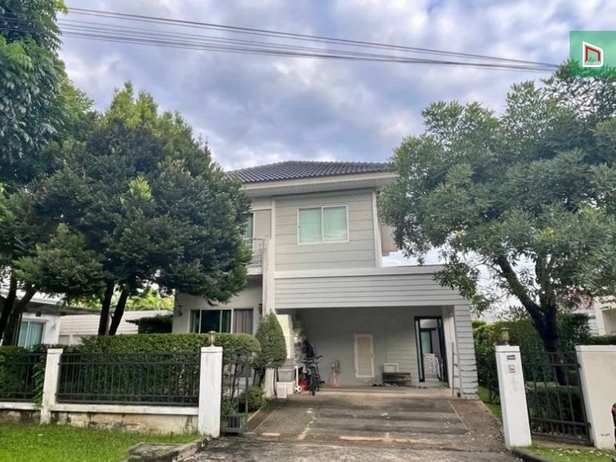 For SaleHouseMin Buri, Romklao : Single house, Perfect Place 2, Ramkhamhaeng 174, corner plot, 59.60 sq m, 3 bedrooms, 2 bathrooms, 4.99 million, some built-ins, quiet, ready to move in.