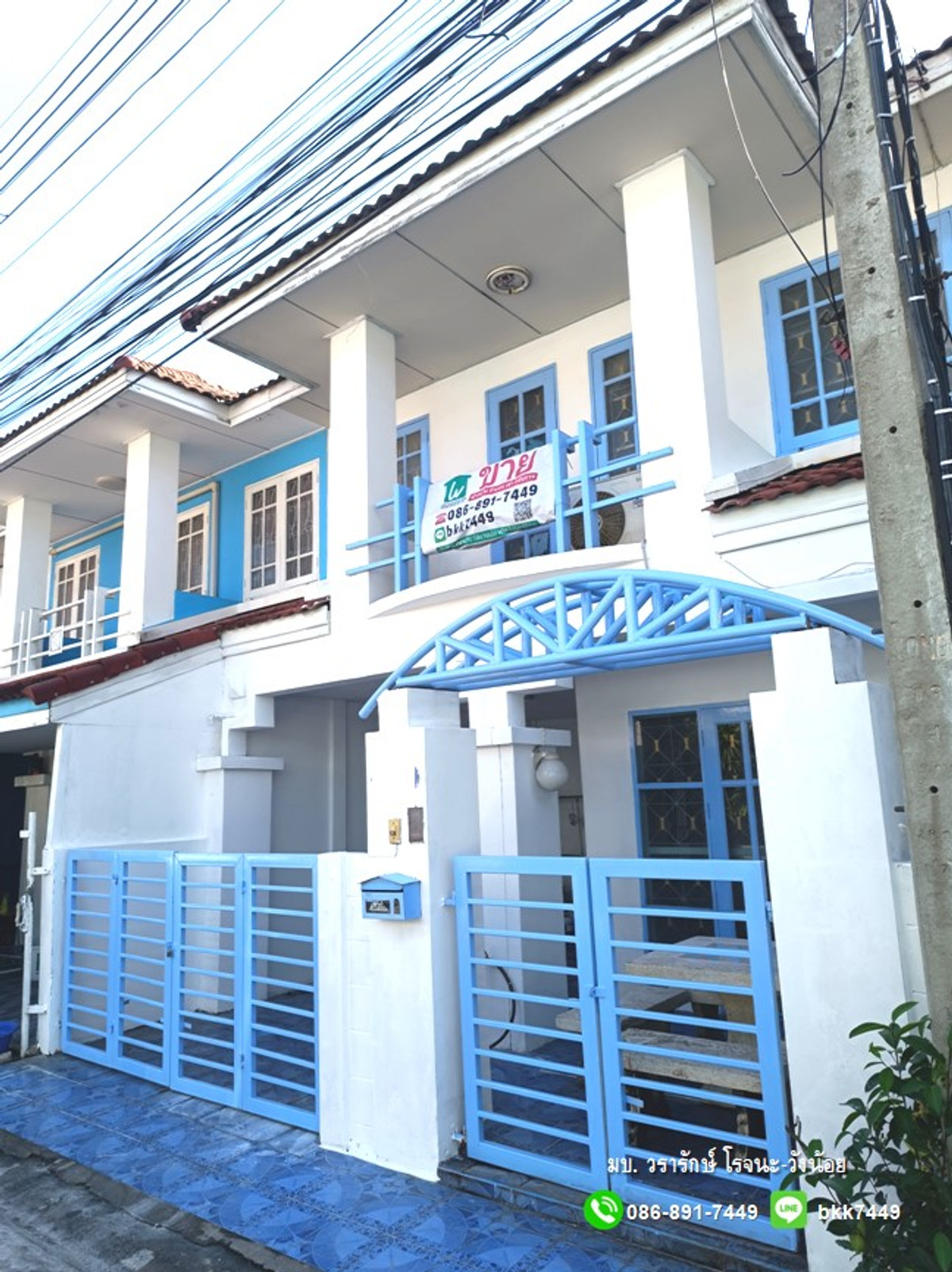 ขายทาวน์โฮมอยุธยา : ✅✅ขายบ้านทาวน์เฮ้าส์ 2 ชั้น 3ห้องนอน 2 ห้องน้ำ หมู่บ้านวรารักษ์โรจนะ-วังน้อย ใกล้นิคมโรจนะ