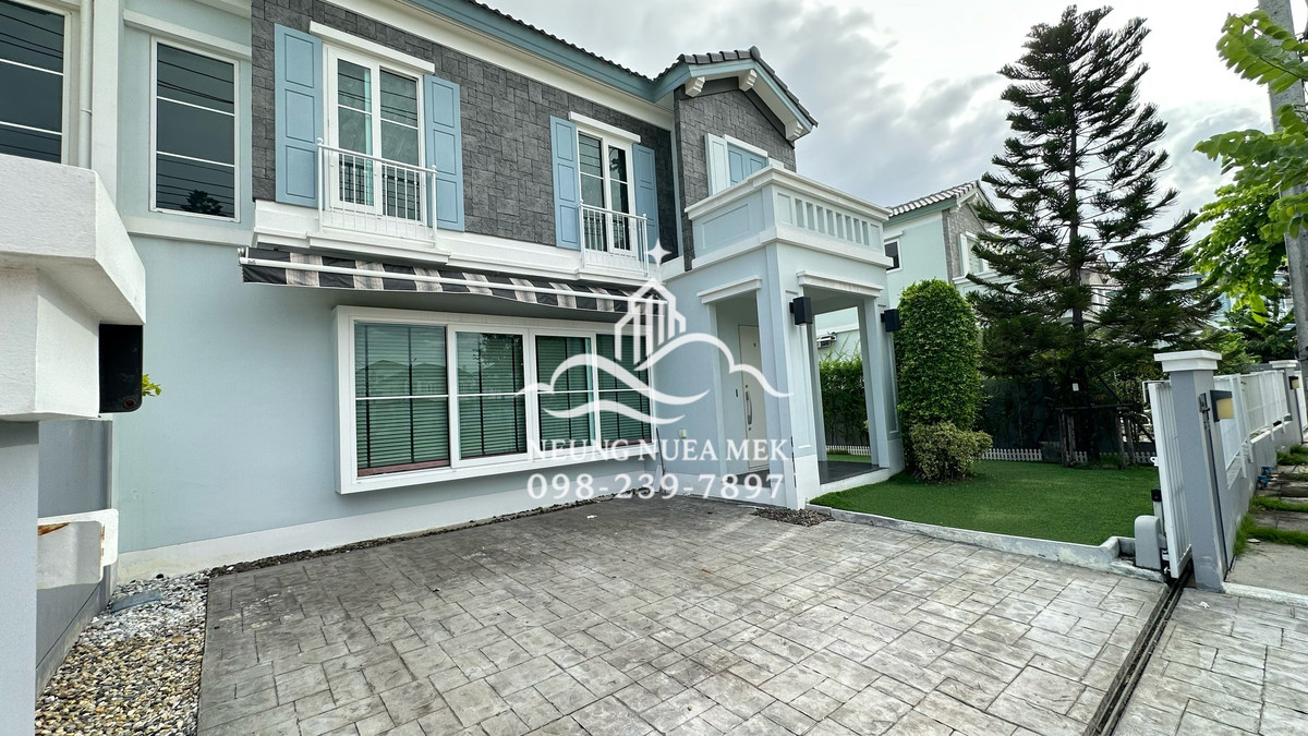 ให้เช่าบางนา แบริ่ง ลาซาล : ✅ Anya บางนา–รามคำแหง 2 บ้านสวยติดถนนเมน ตรงข้ามสวน พร้อมเฟอร์ครบ เพียง 65,000 บาท/เดือน