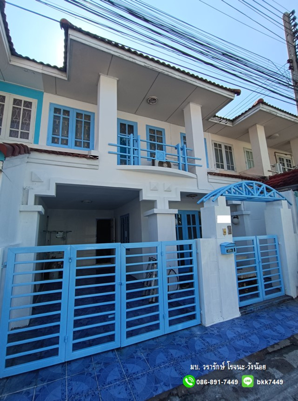 ขายทาวน์โฮมอยุธยา : ✅✅ขายบ้านทาวน์เฮ้าส์ 2 ชั้น 3ห้องนอน 2 ห้องน้ำ หมู่บ้านวรารักษ์โรจนะ-วังน้อย ใกล้นิคมโรจนะ