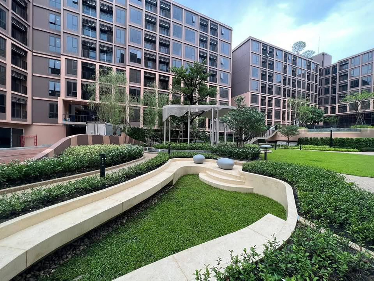 For RentCondoChaengwatana, Muangthong : For Rent Condo 1 bedroom, 1 bathroom, ONEDER Kaset, pool view, private room view.