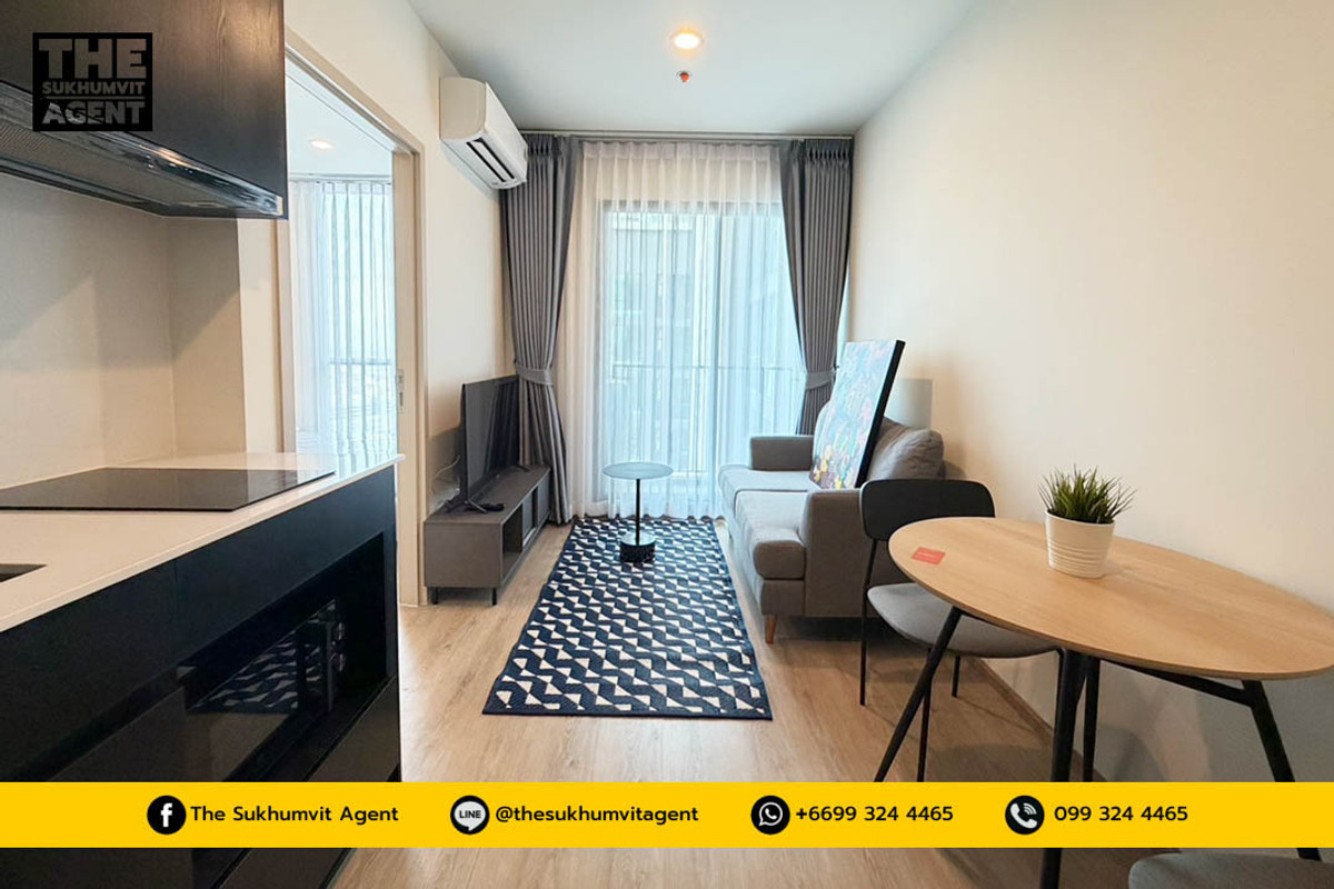 ให้เช่าคอนโดพระราม 9 เพชรบุรีตัดใหม่ RCA : JY-R0528 - ให้เช่า นิว ดิสทริค อาร์9, ขนาด 26 ตร.ม., 1 ห้องนอน, 1 ห้องน้ำ, ชั้น 31