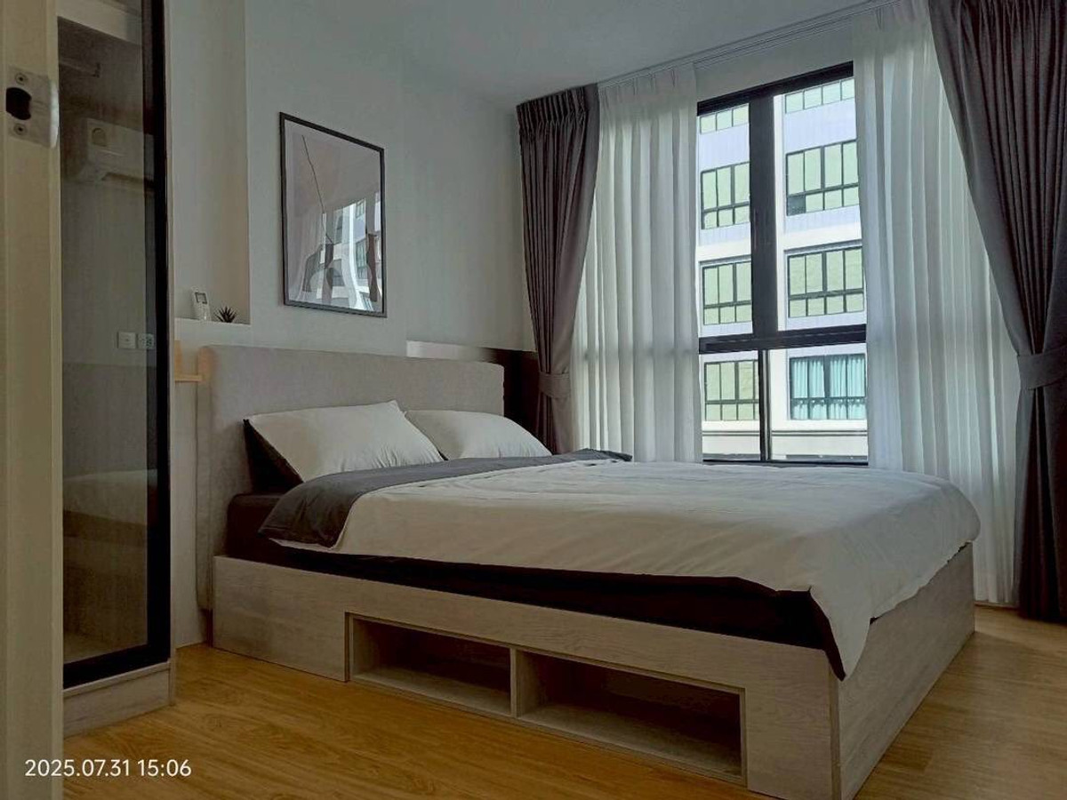 ให้เช่าคอนโดปทุมธานี รังสิต ธรรมศาสตร์ : ให้เช่าคอนโด  1 Bed Extra  | Atmoz Kanaal Rangsit 