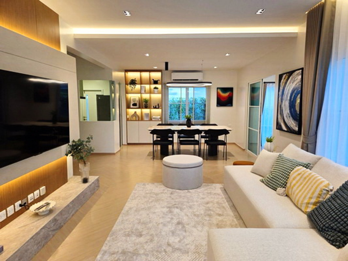 FOR RENT VILLAGGIO 3 SRINAKARIN - BANGNA / 4 bedrooms 3 bathrooms / 57 Sqw. 190 Sqm. **85,000** NEW HOUSE. CLOSE TO MEGA BANGNA Loading...