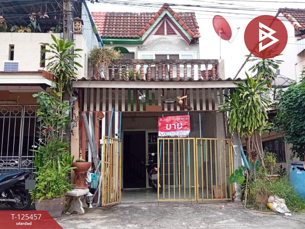 For SaleTownhomeMin Buri, Romklao : Townhouse for sale Sinanan Village, Serithai 72, Bangkok
