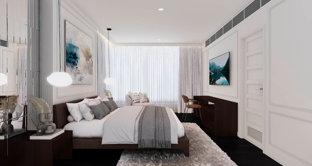 ให้เช่าคอนโดสุขุมวิท อโศก ทองหล่อ : ให้เช่า Aguston Sukhumvit 22, Pet friendly 3 ห้องนอน 151 ตร.ม. ชั้นสูง