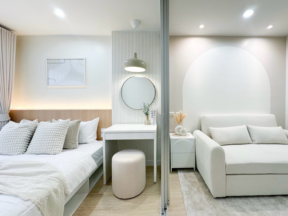 For SaleCondoNawamin, Ramindra : ⭐️Lumpini Sri Burapha, beautifully decorated room, free transfer!