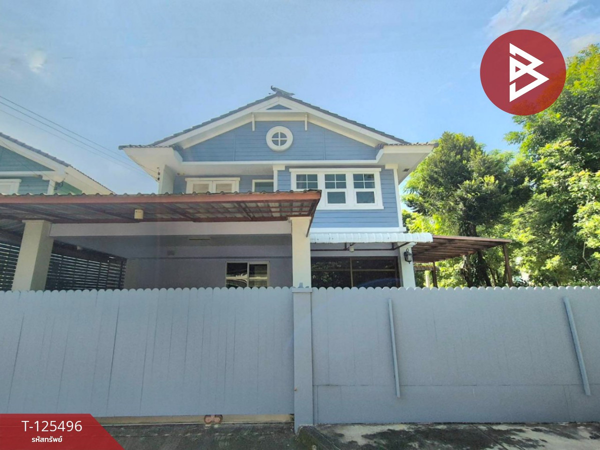 For SaleHousePhutthamonthon, Salaya : Single house for sale Villaggio Village Pinklao-Salaya (Villaggio Pinkhlao-Salaya) Nonthaburi