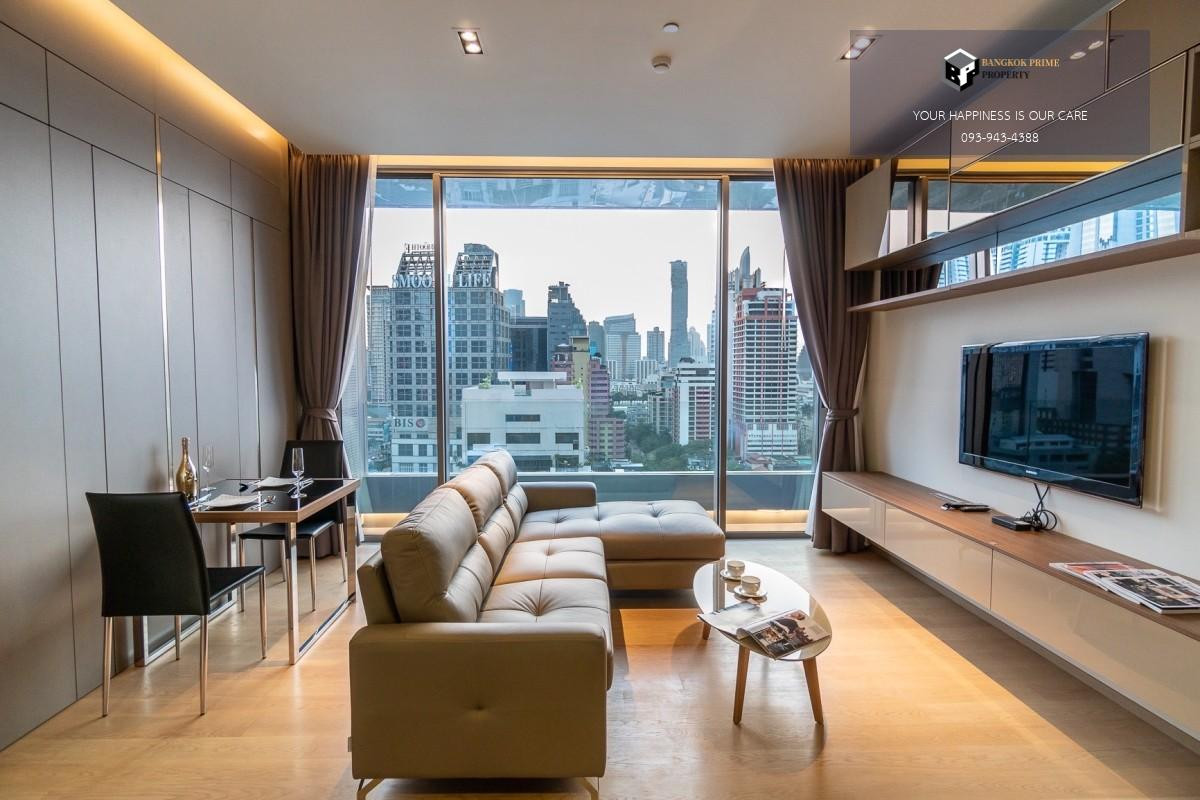 For SaleCondoSilom, Saladaeng, Bangrak : Saladaeng One | 🏙️ Fully furnished luxury condo with stunning city view in Langsuan #2025102712577