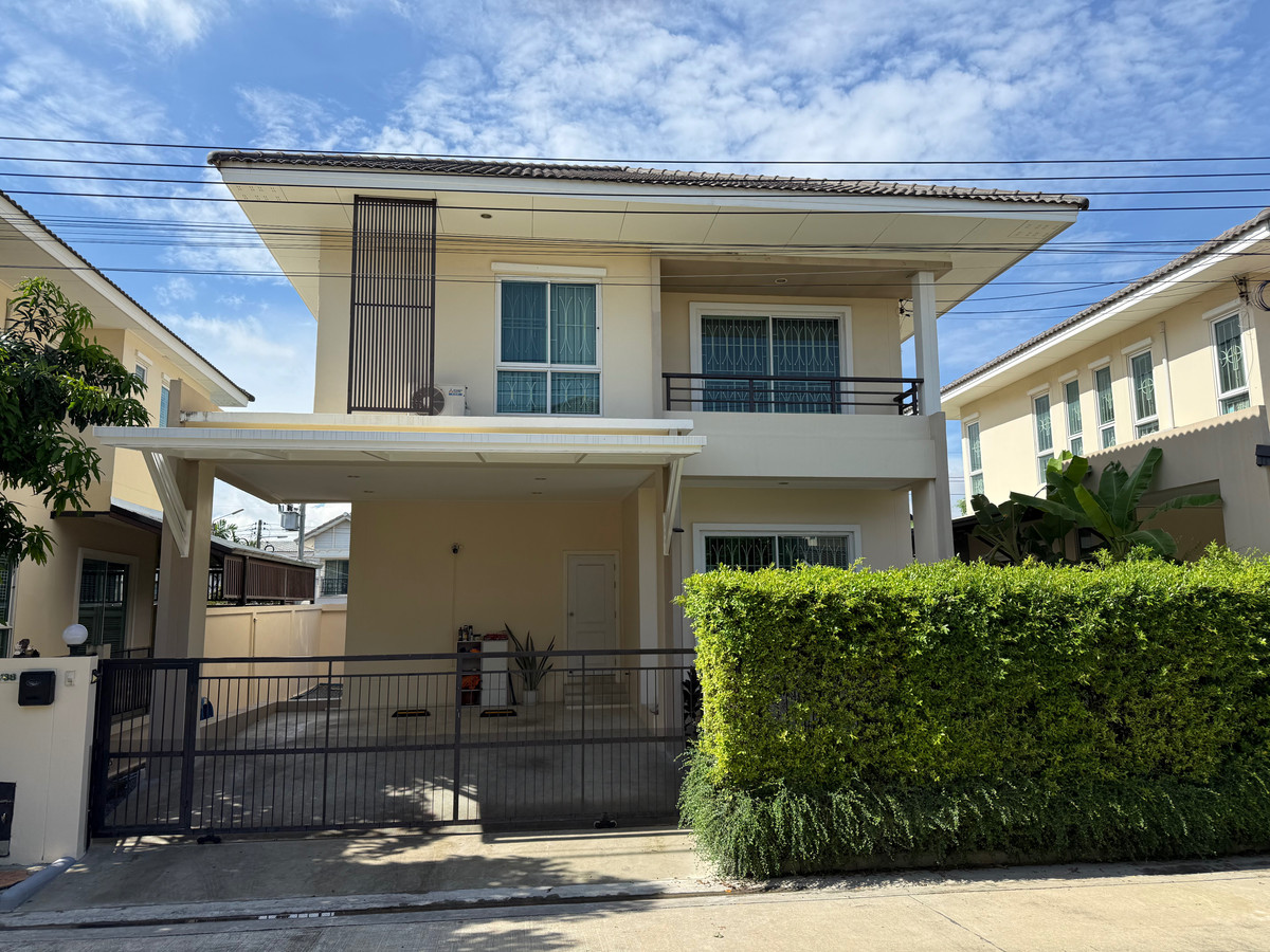 ขายบ้านปทุมธานี รังสิต ธรรมศาสตร์ : ขายบ้านเดี่ยว 4ห้องนอน 3ห้องน้ำ 2ที่จอดรถ