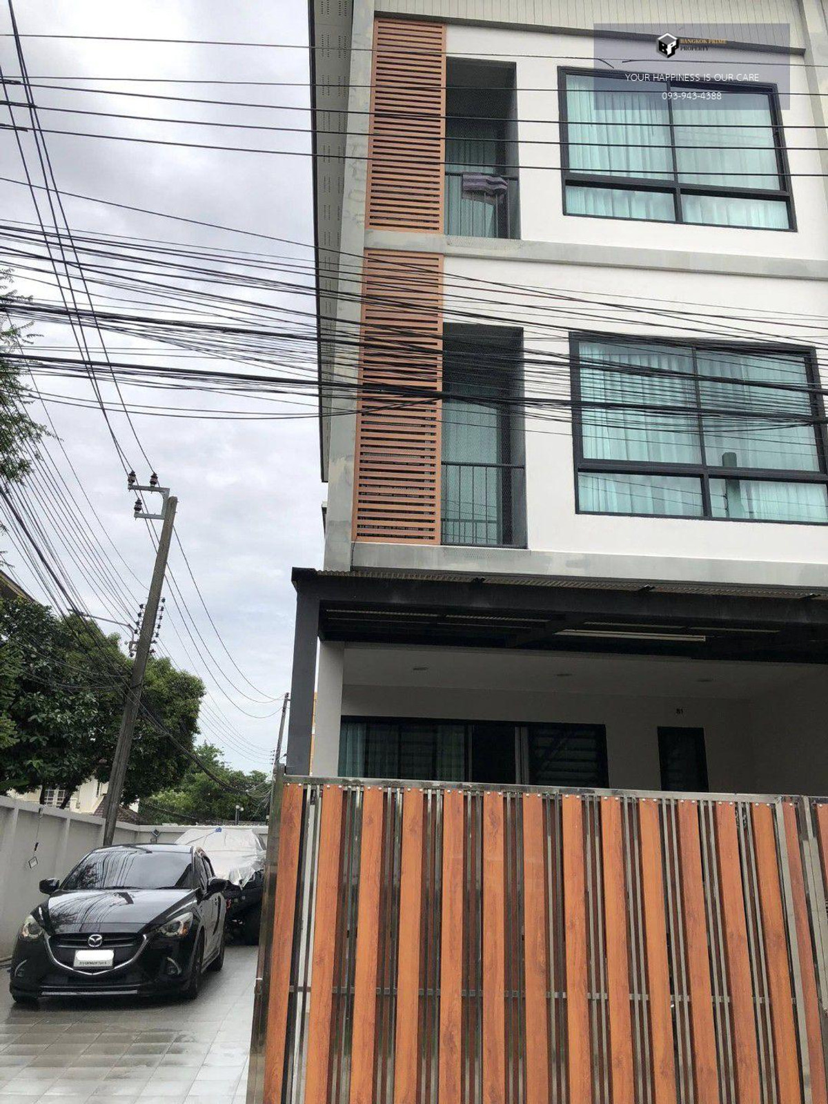 For SaleTownhomeOnnut, Udomsuk : 3-story townhome, corner house, Punnawithi 31, private, ready to move in immediately 🏡✨ 拎包入住・邦纳威提31巷三层转角联排别墅 #2025102712594