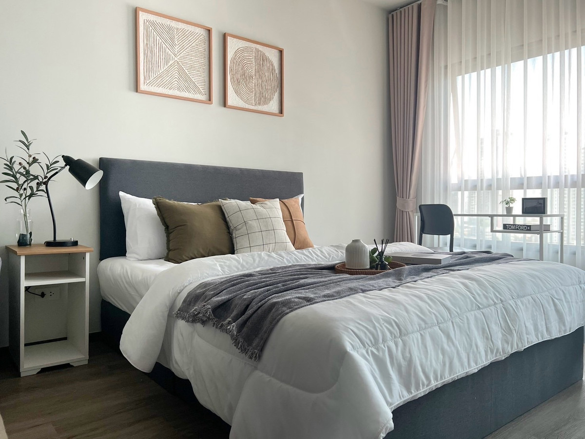 ให้เช่าคอนโดท่าพระ ตลาดพลู วุฒากาศ : ริชพอยท์ RICH POINT มือ 1 เฟอร์ครบ 0 เมตร BTSวุฒากาศ ขั้น 12A 