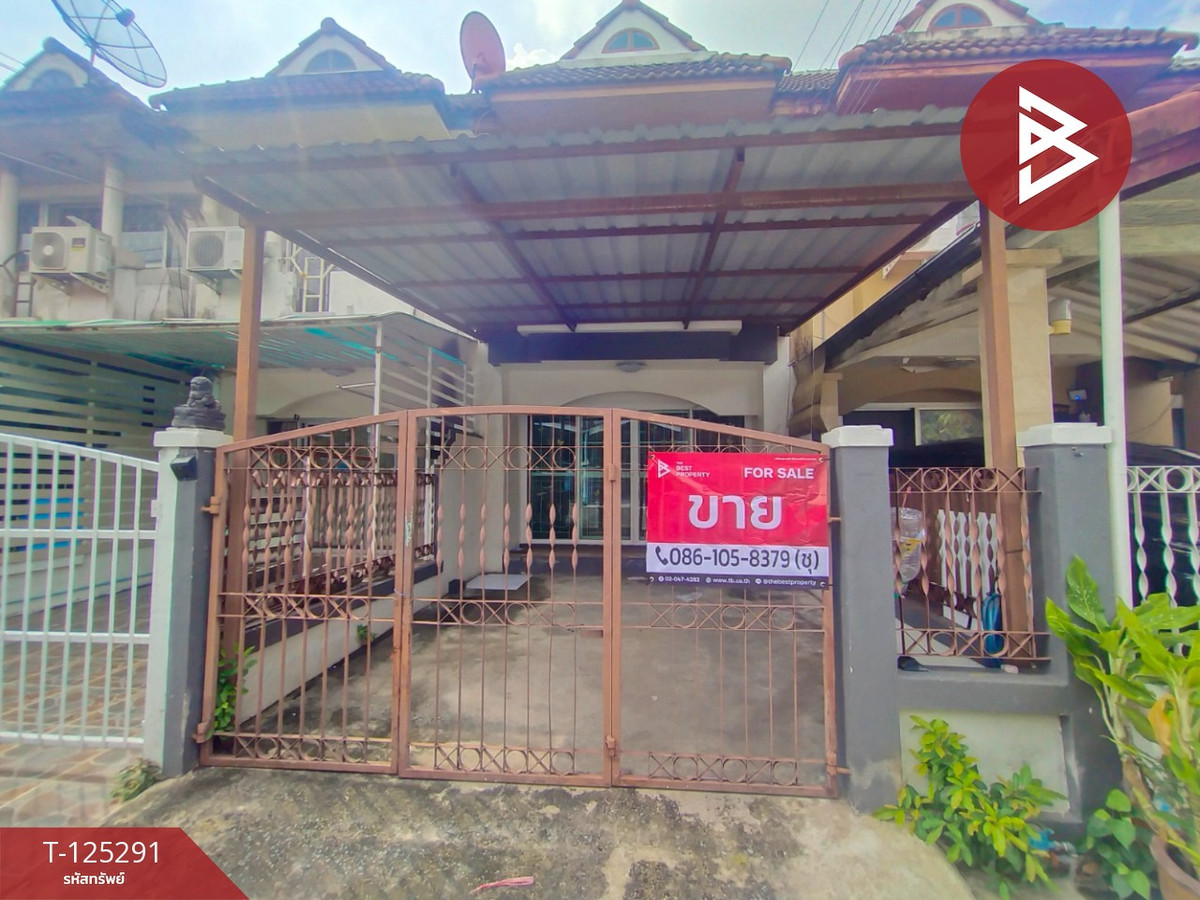 For SaleTownhomeLadkrabang, Suwannaphum Airport : Townhouse for sale Poonsinthani Village 1, Lat Krabang, Bangkok