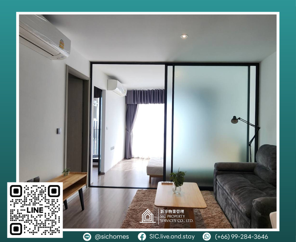 ให้เช่าคอนโดสุขุมวิท อโศก ทองหล่อ : ให้เช่า✨Rhythm Ekkamai ✨ 1 ห้องนอน ขนาด 36 ตรม ห้องแต่งพร้อมเข้าอยู่😍 ใกล้ BTS เอกมัย🚅