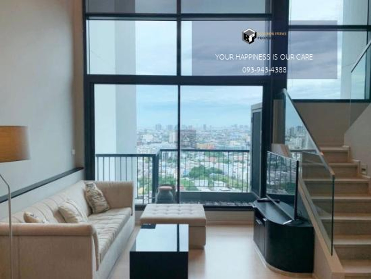 For RentCondoOnnut, Udomsuk : RHYTHM SUKHUMVIT 44/1 CONDO knee release room (real) Duplex #2025102712584