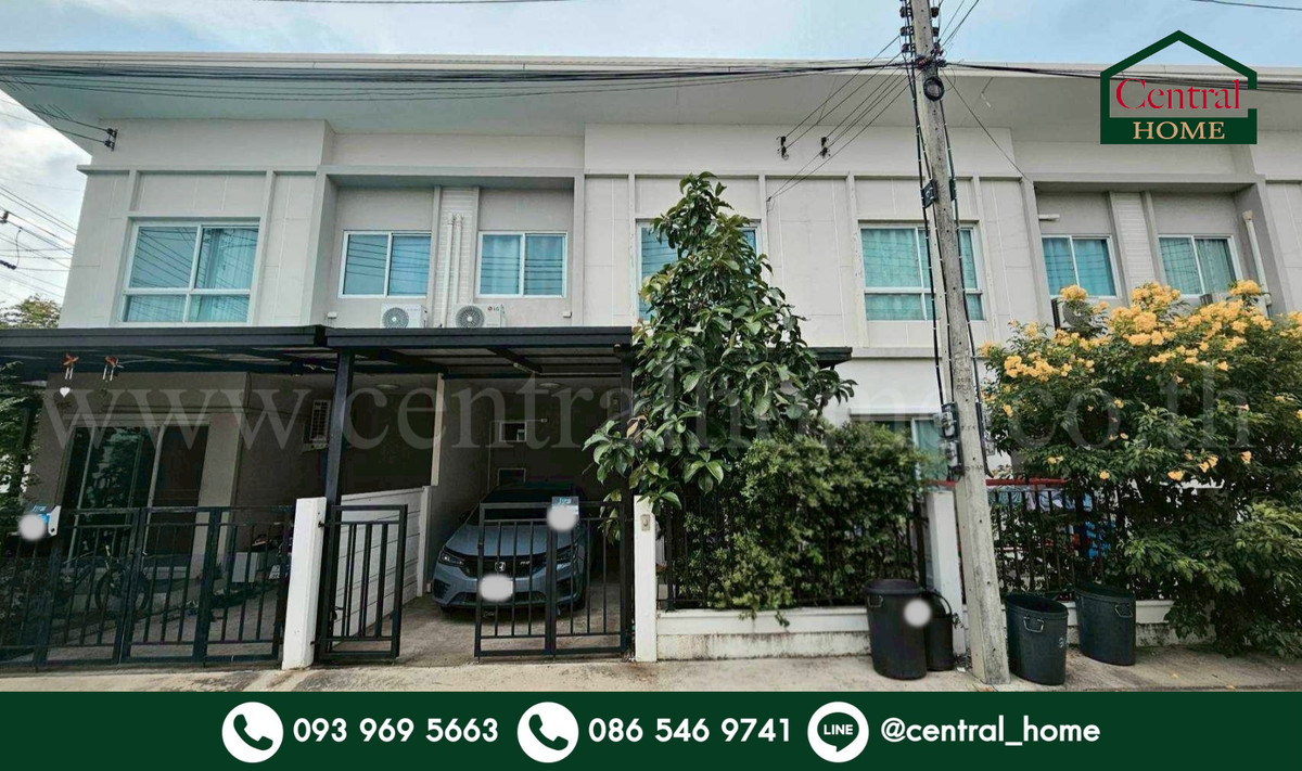 ให้เช่าทาวน์โฮมปทุมธานี รังสิต ธรรมศาสตร์ : ทาวน์โฮม เจ ทาวน์ เอ็กคลูซีฟ รังสิต - คลอง 1 บ้านสวย พร้อมอยู่