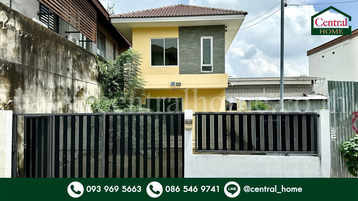 ขายบ้านเกษตร นวมินทร์ ลาดปลาเค้า : บ้านเดี่ยว 50 ตร.วา ซอยสุคนธสวัสดิ์ 20 ลาดพร้าว บัานไม่เคยเข้าอยู่