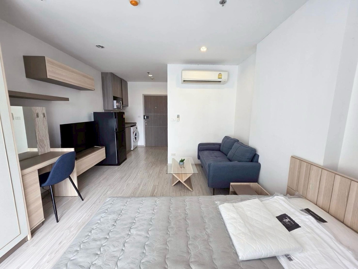 ให้เช่าคอนโดบางซื่อ วงศ์สว่าง เตาปูน : @condocurator📍ให้เช่า IDEO Mobi Bangsue Grand Interchange เฟอร์นิเจอร์ครบ มีเครื่องซักผ้า [PM4189]