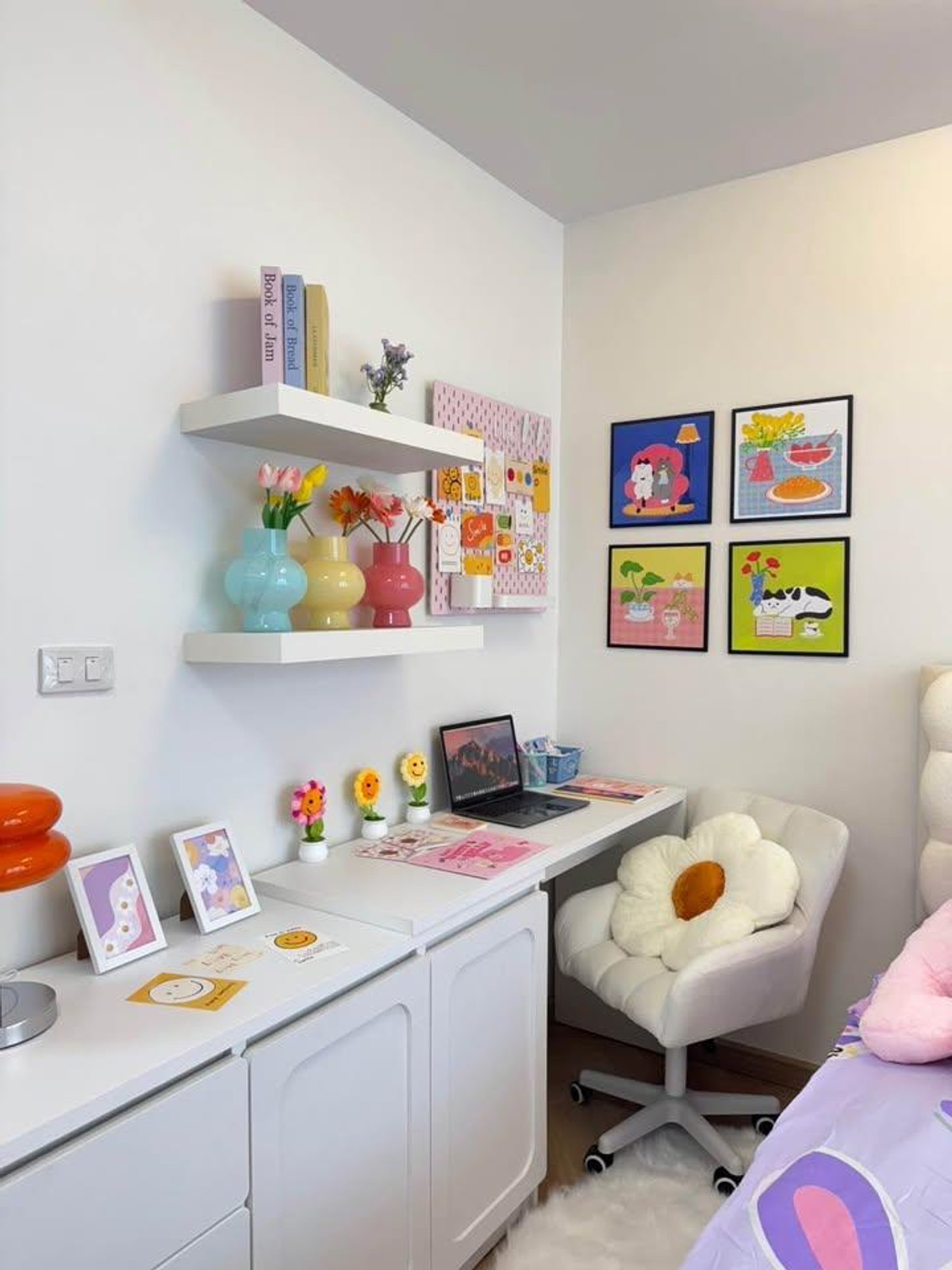 🌸 Garden Asoke – Rama 9 🌸 Sweetly decorated room with a soft pastel vibe 💕 Perfect for minimalist & feminine lifestyles 🍯 Loading...