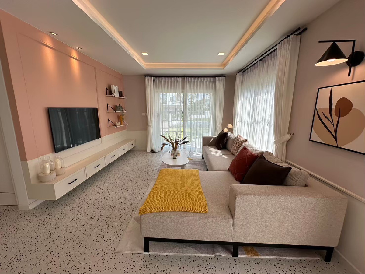 For RentHouseBangna, Bearing, Lasalle : Villaggio 2 banana🏠🔥3 bed 3 bath 2 livingroom 2 carparking accept pets 