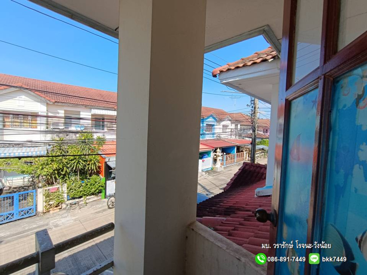 ขายทาวน์โฮมอยุธยา : ✅✅ขายบ้านทาวน์เฮ้าส์ 2 ชั้น 3ห้องนอน 2 ห้องน้ำ หมู่บ้านวรารักษ์โรจนะ-วังน้อย ใกล้นิคมโรจนะ