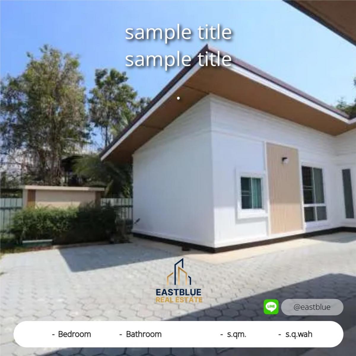 For SaleHouseLadprao, Central Ladprao : Luxurious detached house, The Gallery House Pattern, corner plot, in the heart of Lat Phrao. 
Near the center, convenient travel, with garden, fitness center and swimming pool.