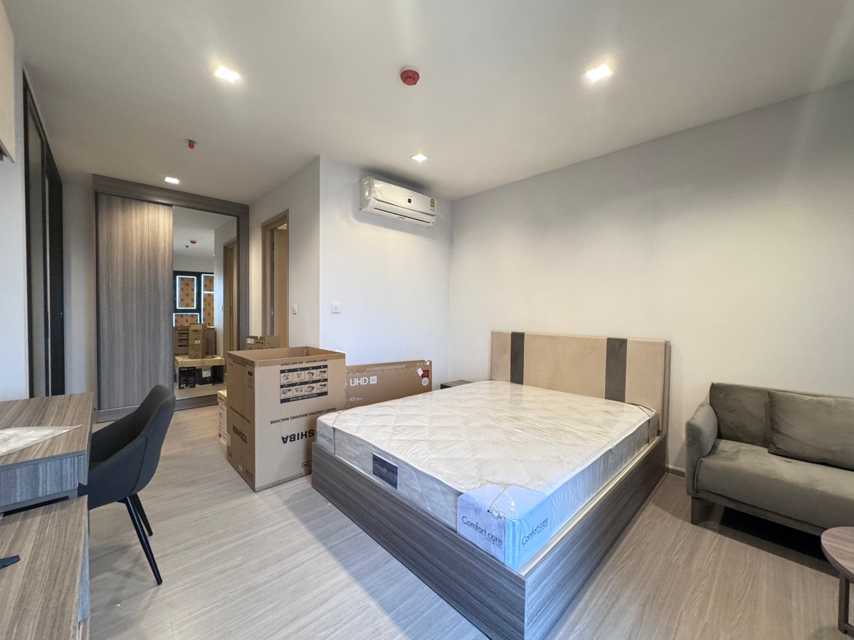 For RentCondoThaphra, Talat Phlu, Wutthakat : Life Sathorn Sierra, new room, available and ready for rent. You can inquire and make an appointment to view.