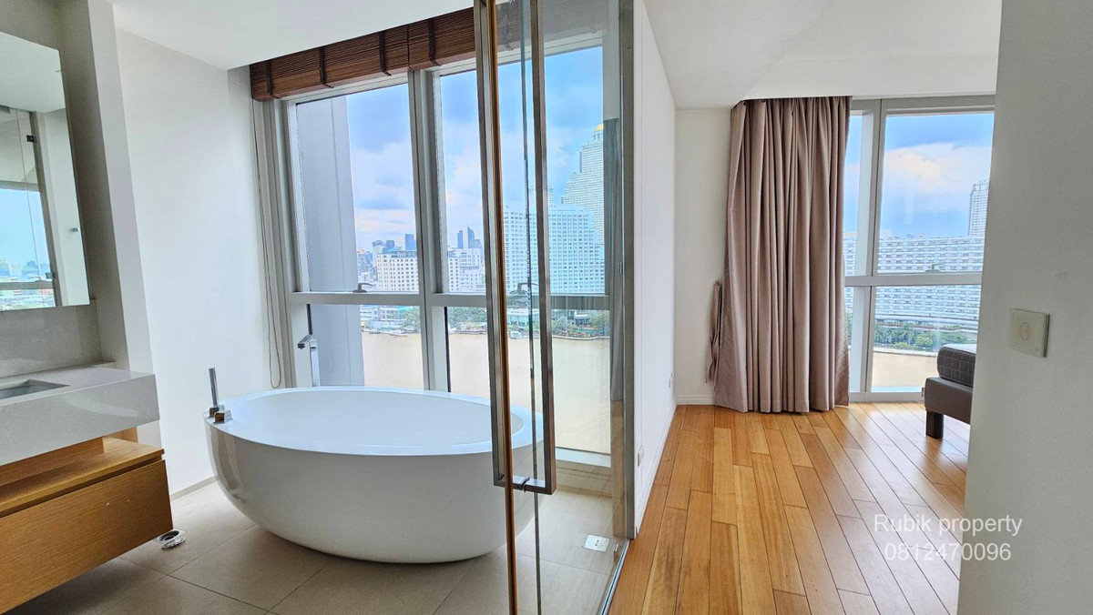CondoWongwianyai, Charoennakor : (RB1368) The River — Luxury Riverside Living 🏙️ The ultimate condo along the Chao Phraya River, beautiful view, superior luxury ✨