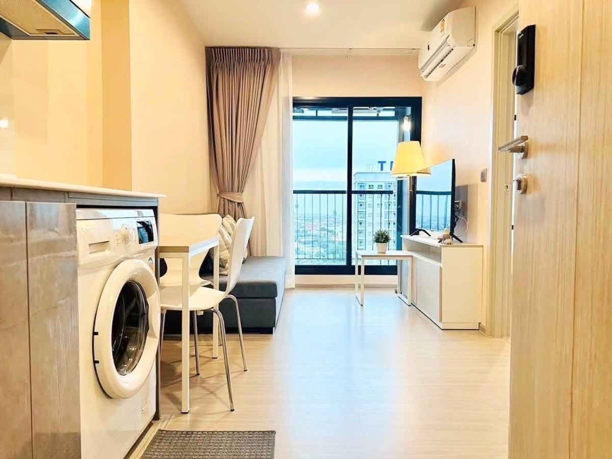 ให้เช่าคอนโดสมุทรปราการ สำโรง : เช่าคอนโด Aspire Erawan Prime ห้องสวย ทิศใต้ ลมดี พร้อมเฟอร์นิเจอร์ครบๆ ส่วนกลางจัดเต็ม ติดBTSเอราวัณ / โทร 099-149-5164