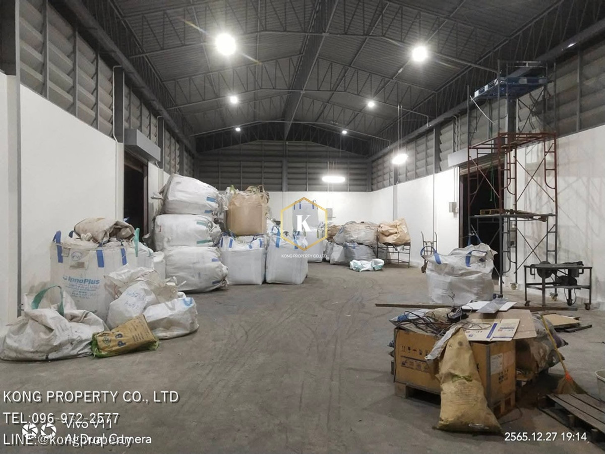 ให้เช่าโกดัง พระราม2 มหาชัย ท่าทราย อำเภอเมือง  สมุทรสาคร  852 ตรม  Loading...