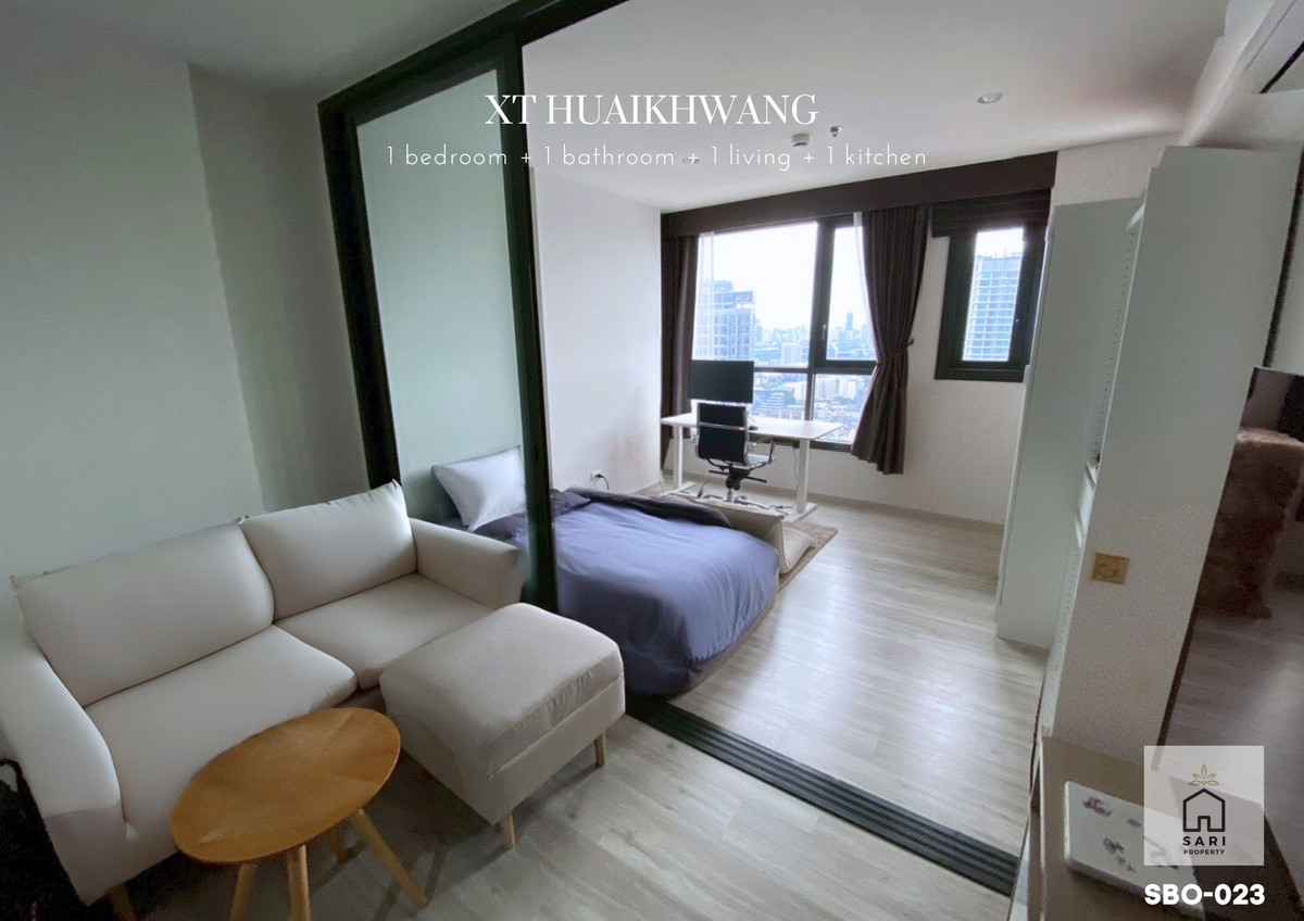 For sale XT Huai Khwang by Sansiri - near MRT Huai Khwang only 75 meters both greate for live or rent it out. *With tenants* XT Huai Khwang, near MRT, only 75 m. Loading...