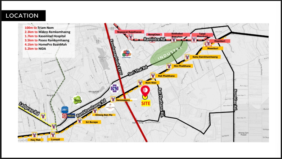 For SaleLandMin Buri, Romklao : 🔥Urgent sale + 🔥Land Ramkhamhaeng 142