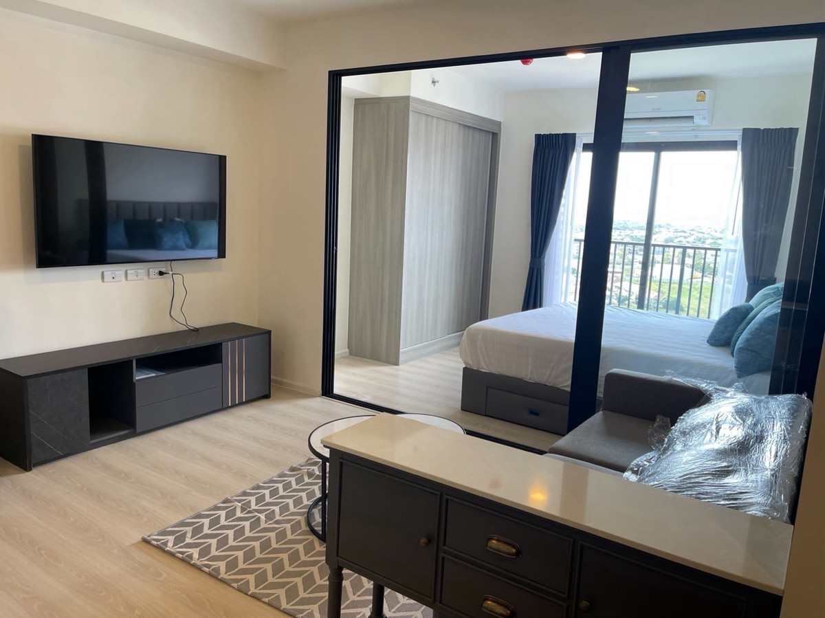 A Space Mega 2 For RENT ห้องตกแต่งสวยพร้อมอยู่1 ห้องนอน ,1 ห้องน้ำ, Type : AB ห้องขนาด 34 ตร.ม.  วิวสนามกอล์ฟ ให้เช่าพร้อมเฟอร์นิเจอร์ และเครื่องใช้ไฟฟ้าครบ หิ้วกระเป๋าเข้าอยู่ได้เลย Loading...