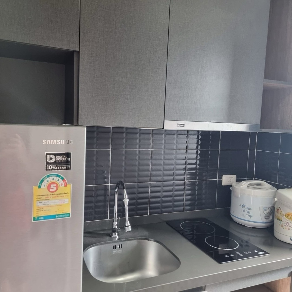 For RentCondoBangna, Bearing, Lasalle : Condo for rent, The Aspen, Lasalle, room size 35 sq m, 3rd floor, north side, swimming pool view, corner room, high privacy. Fully furnished Good UV protection curtain