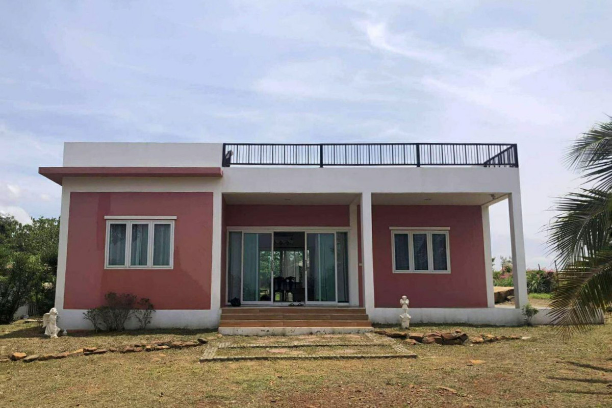 ขายบ้านโคราช นครราชสีมา : 92979 - ขายที่ดิน ภบท. 5 พร้อมบ้านพักตากอากาศ ใกล้เขาใหญ่ อากาศดี วิวภูเขาล้อมรอบ