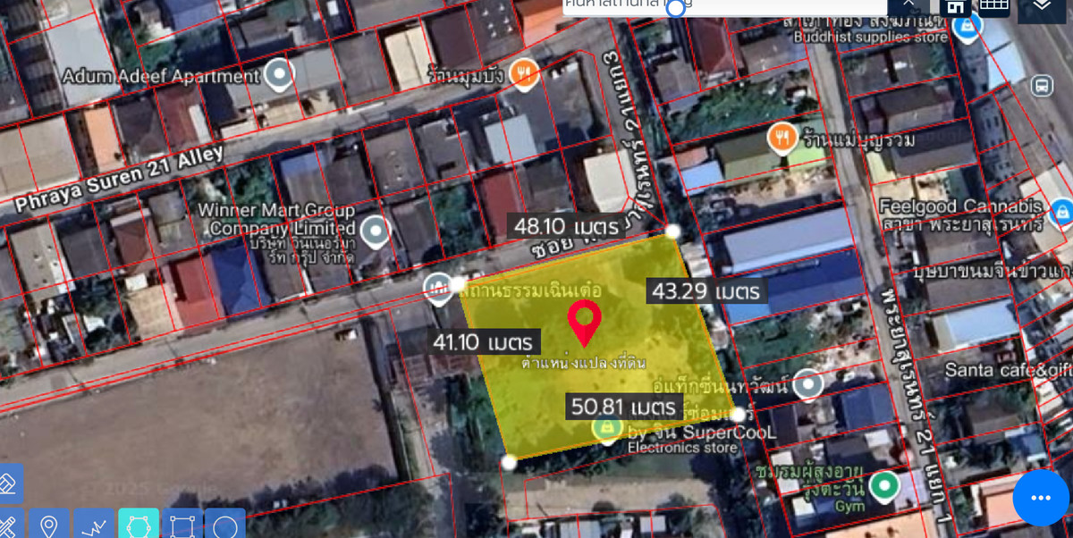 ขายที่ดินนวมินทร์ รามอินทรา : ขายที่ดินถมแล้ว แปลงใหญ่ ทำเลดี ซอยพระยาสุเรนทร์ 21 แยก 3 – คลองสามวา ติดหมู่บ้าน เดอะเซนโทร รามอินทรา109 เนื้อที่ 514 ตารางวา ถมเรียบร้อยแล้ว หน้ากว้าง 48 เมตร ลึก 42 เมตร