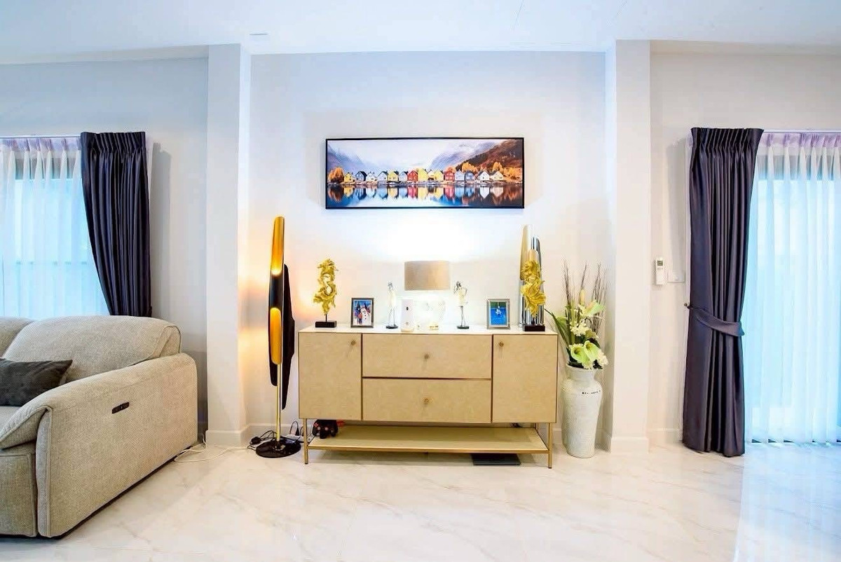 For SaleHousePattaya, Bangsaen, Chonburi : Two-storey detached house for sale, Supalai Parkville Pattaya project, size 59.80 sq m, area 206.00 sq m, 4 bedrooms, 4 bathrooms, price 10,500,000 baht.