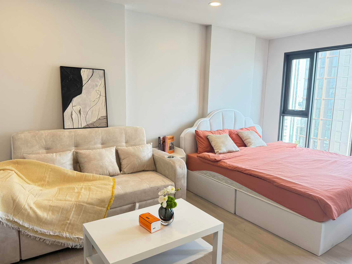 ให้เช่าคอนโดอ่อนนุช อุดมสุข : Aspire Onnut Station - Brand New condo! 27sqm 19000thb