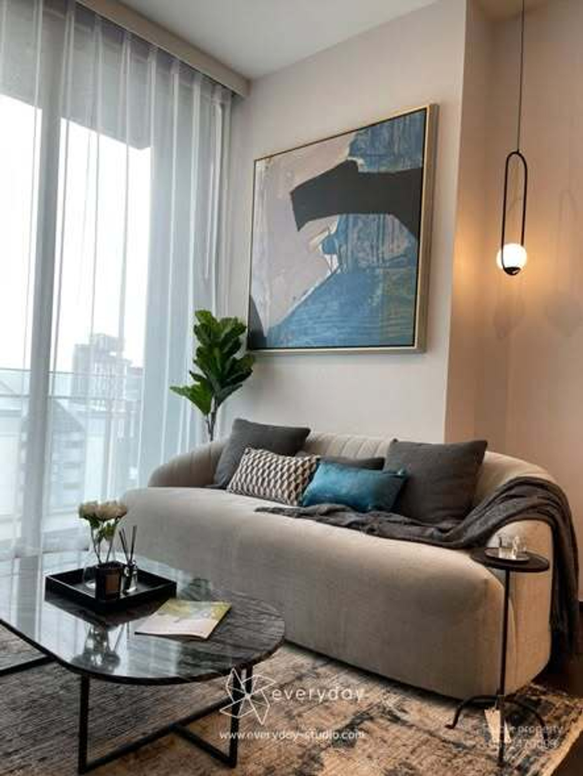 For RentCondoSukhumvit, Asoke, Thonglor : LAVIQ Sukhumvit 57 — LUXURIOUS!!! The ultimate in luxury in the heart of Thonglor ✨ Corner room, Rare Item position!