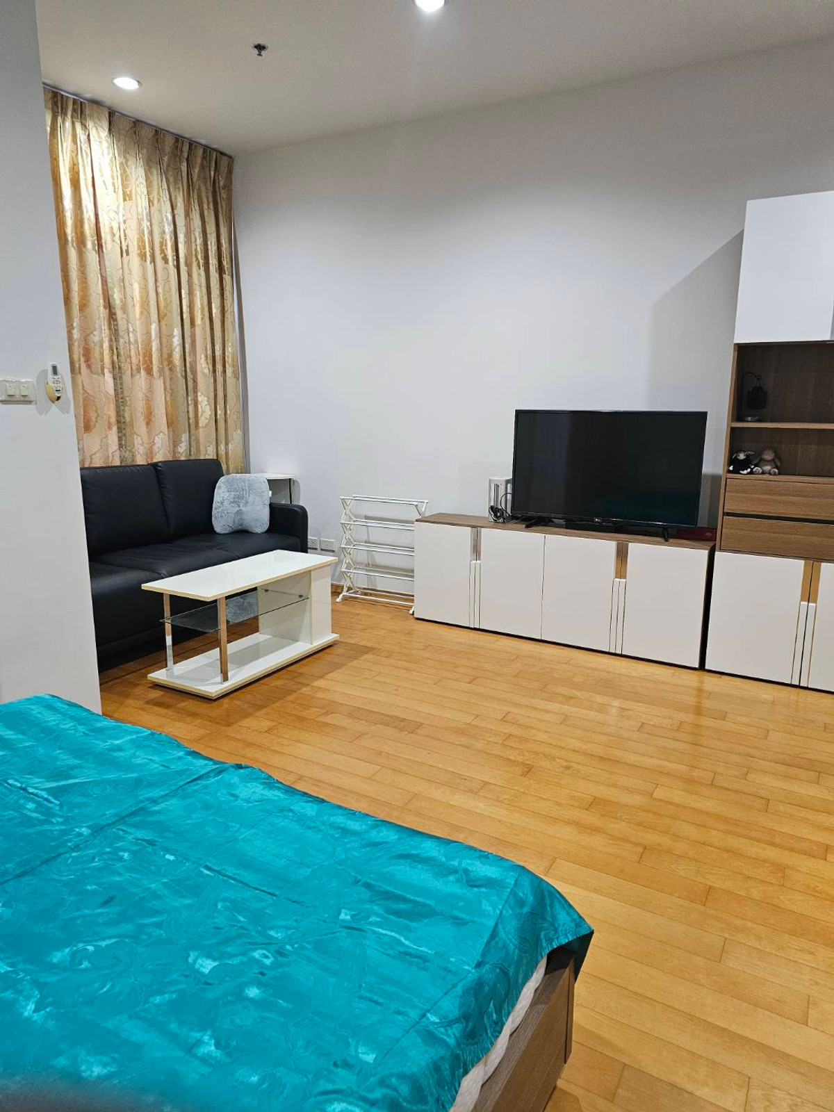 For RentCondoRatchathewi,Phayathai : 🌟Studio room for rent, Villa Ratchathewi - beautiful view, near Siam-Phaya Thai, fully furnished, ready to move in‼️