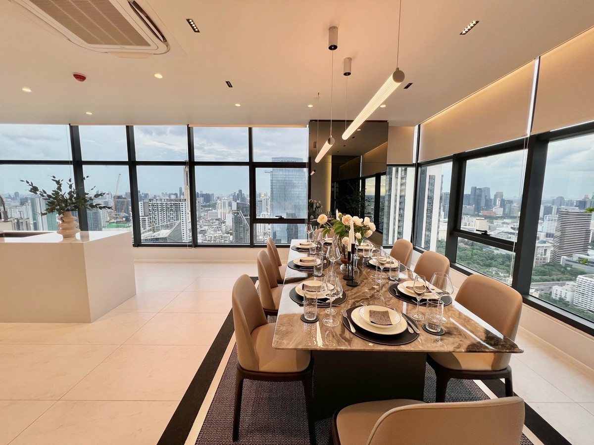ขายคอนโดราชเทวี พญาไท : PENTHOUSE FOR SALE | CONNER RATCHATHEW 4Bed5Bath Super good view High floor 138MB 🔥
