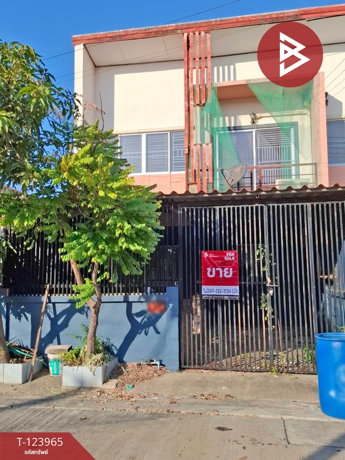 For SaleTownhomeNakhon Pathom : Townhouse for sale Siwarat Village 4, Sam Phran, Nakhon Pathom